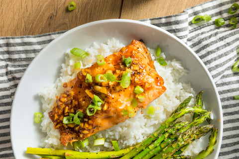 Hot Honey-Glazed Salmon
