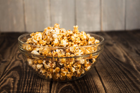 Hot Honey Salted Caramel Popcorn