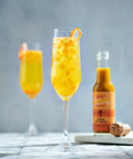 AR's Peach Hot Sauce Bellini